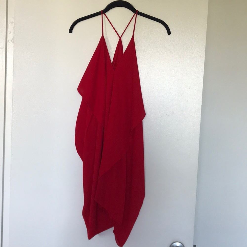 Red Short Sexy Party Dress